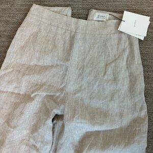 DISSH NEW natural 100% linen pants US 6 / AUS 10